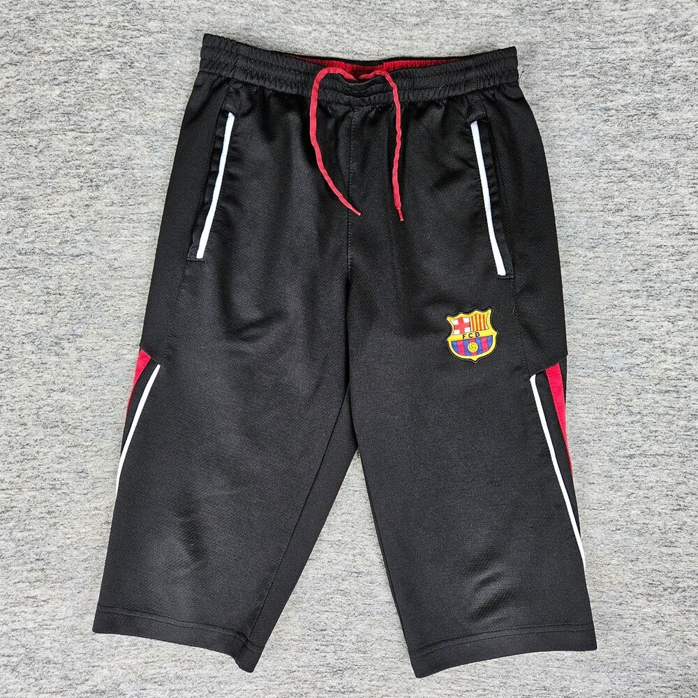 Barcelona 3/4 Pants - Official Merchandise - Training Wear - Black Men's Small